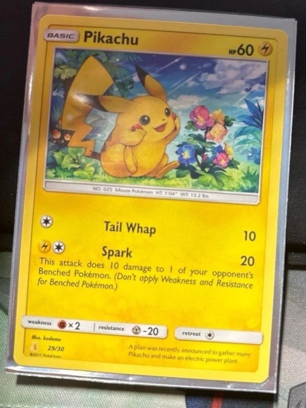 Pokémon Pikachu #29 (Sun & Moon Trainer Kit: Lycanroc & Alolan Raichu) #29